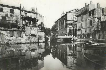 / CPSM FRANCE 13 "Martigues, pont sur le Canal Saint Sébastien"