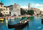 13 Bouch Du Rhone / CPSM FRANCE 13 "Martigues, en gondole sur le canal Saint Sébastien"