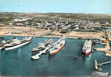 / CPSM FRANCE 13 "Port de Bouc, vue aérienne d'ensemble"