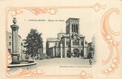 CPA FRANCE 63 "Chatelguyon, Eglise de Volvic"