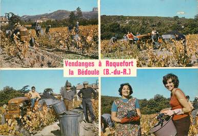 / CPSM FRANCE 13 "Vendanges à Roquefort la Bédoule"