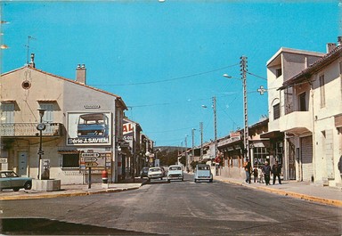 / CPSM FRANCE 13 "Roquefort la Bédoule, le centre du village"