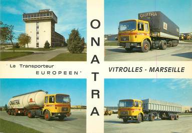 / CPSM FRANCE 13 "Vitrolles, Transports Onatra" / CARTE PUBLICITAIRE