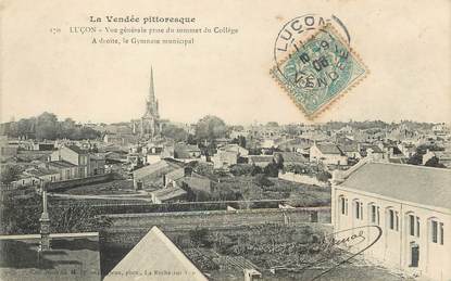 / CPA FRANCE 85 "Luçon, vue générale" / PRECURSEUR, avant 1900"