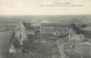 85 Vendee / CPA FRANCE 85 "Tiffauges, intérieur de la cour du château"  / PRECURSEUR, avant 1900"