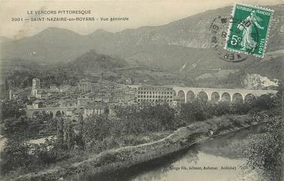 / CPA FRANCE 26 "Saint Nazaire en Royans, vue générale"