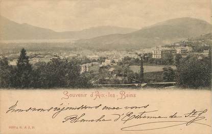 / CPA FRANCE 73 "Souvenir d'Aix Les Bains" / PRECURSEUR, avant 1900