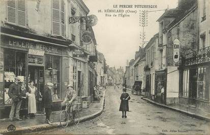 / CPA FRANCE 61 " Rémalard, rue de l'église "  / PRECURSEUR, avant 1900
