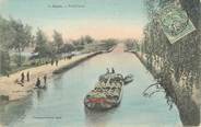 47 Lot Et Garonne / CPA FRANCE 47 "Agen, pont canal"  / PRECURSEUR, avant 1900