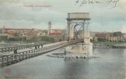 26 DrÔme / CPA FRANCE 26 "Valence, le pont suspendu" / PRECURSEUR, avant 1900