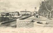 26 DrÔme / CPA FRANCE 26 "Valence, terrasse du champ de Mars" / PRECURSEUR, avant 1900