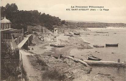 / CPA FRANCE 83 "Saint Aygulf, la plage" / PRECURSEUR, avant 1900