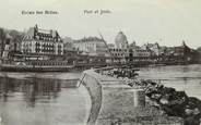 74 Haute Savoie / CPA FRANCE 74 "Evian les bains, port et jetée" / PRECURSEUR, avant 1900