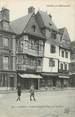 22 Cote D'armor / CPA FRANCE 22 "Lannion, vieilles maisons place du centre" / PRECURSEUR, avant 1900 