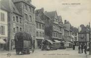 22 Cote D'armor / CPA FRANCE 22 "Lannion, place du centre" / PRECURSEUR, avant 1900 