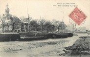 29 Finistere / CPA FRANCE 29 "Pont l'Abbé, les quais" / PRECURSEUR, avant 1900 