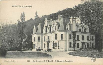 / CPA FRANCE 29 "Environs de Morlaix, château de Trodibon" / PRECURSEUR, avant 1900
