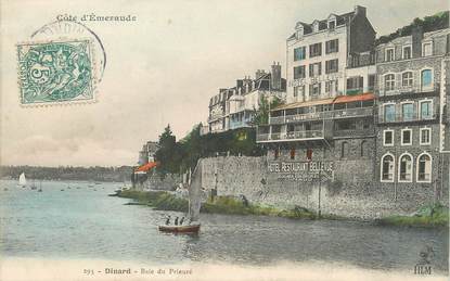 / CPA FRANCE 35 "Dinard, baie du prieuré" / PRECURSEUR, avant 1900