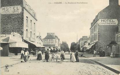 / CPA FRANCE 35 "Paramé, le boulevard Rochebonne" / PRECURSEUR, avant 1900