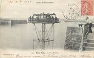 35 Ille Et Vilaine / CPA FRANCE 35 "Saint Malo,  le pont roulant" / PRECURSEUR, avant 1900 