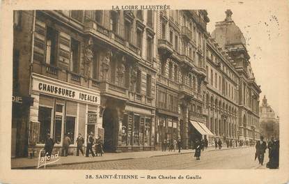 / CPA FRANCE 42 "Saint Etienne, rue Charles de Gaulle" / PRECURSEUR, avant 1900