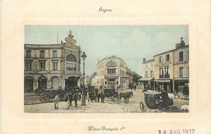 CPA FRANCE 16 "Cognac, Place François Ier"