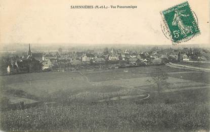 / CPA FRANCE 49 "Savennières, vue panoramique" / PRECURSEUR, avant 1900