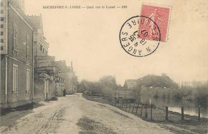 / CPA FRANCE 49 "Rochefort sur Loire, quai sur le Louet" / PRECURSEUR, avant 1900