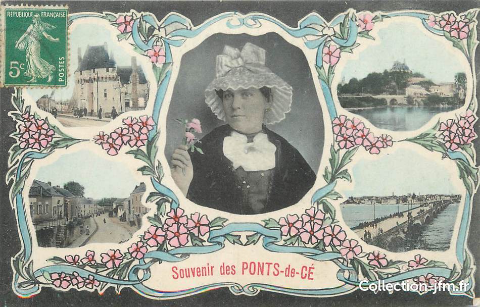 Cpa France Souvenir Des Ponts De C Precurseur Avant