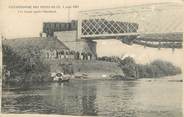 49 Maine Et Loire / CPA FRANCE 49 "Catastrophe des Ponts de Cé, une heure après l'accident " / PRECURSEUR, avant 1900 
