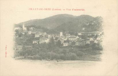 / CPA FRANCE 48 "Collet de Dèze, vue d'ensemble" / PRECURSEUR, avant 1900 