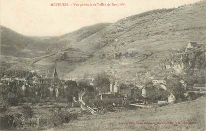 / CPA FRANCE 48 "Meyrueis, vue générale et vallée de Roquedol" / PRECURSEUR, avant 1900 