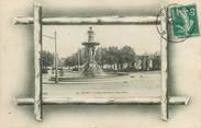 51 Marne / CPA FRANCE 51 "Reims, fontaine Bartholdi et porte Mars" / PRECURSEUR, avant 1900 