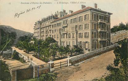 CPA FRANCE 83 "L'Ermitage, Hotel d'Albion, env. d'Hyères"