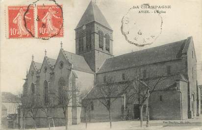/ CPA FRANCE 51 "Avize, l'église" / PRECURSEUR, avant 1900  