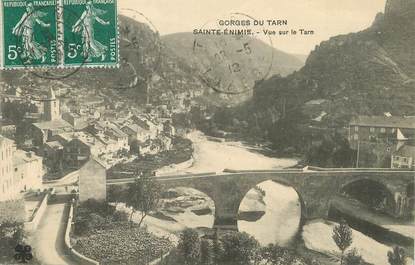 / CPA FRANCE 48 "Saint Enimie, vue sur le Tarn" / PRECURSEUR, avant 1900