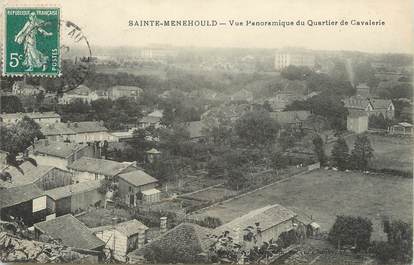 / CPA FRANCE 51 "Sainte Menehould, vue panoramique du quartier de cavalerie" / PRECURSEUR, avant 1900