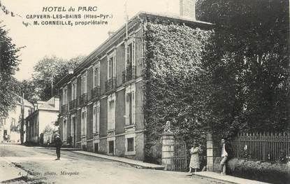 / CPA FRANCE 65 "Capvern Les bains, hôtel du Parc" / PRECURSEUR, avant 1900