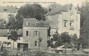 65 Haute PyrÉnÉe / CPA FRANCE 65 "Capvern Les bains, villa des Palmiers et place du marché" / PRECURSEUR, avant 1900