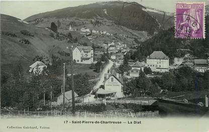 / CPA FRANCE 38 "Saint Pierre de Chartreuse, la Diat" 