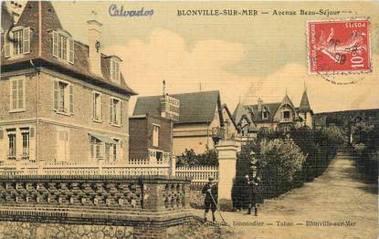 / CPA FRANCE 14 "Blonville sur Mer, av Beau Séjour"