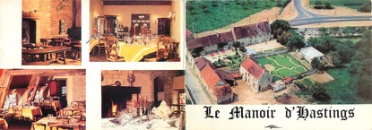 / CPSM FRANCE 14 "Le Manoir d'Hastings" / LIVRET