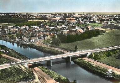 / CPSM FRANCE 14 "Colombelles, le vieux Colombelles et le pont sur l'Orne"