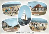 14 Calvado / CPSM FRANCE 14 "Franceville  Plage"