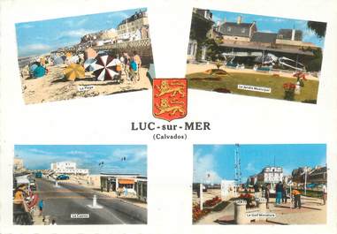 / CPSM FRANCE 14 "Luc sur Mer "