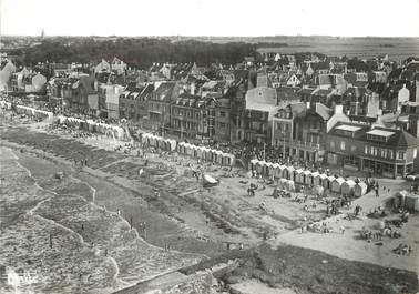 / CPSM FRANCE 14 "Saint Aubin sur Mer, la plage " 