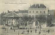 38 Isere / CPA FRANCE 38 "Saint Marcellin, place d'Armes"