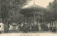 38 Isere / CPA FRANCE 38 "Saint Marcellin, le kiosque"