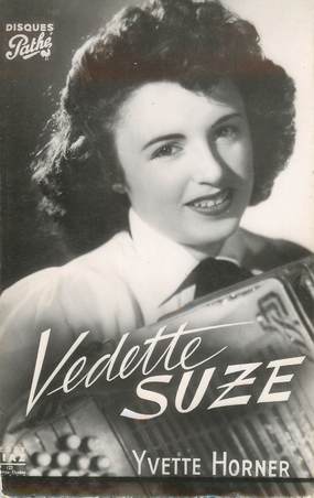 CPSM ACCORDEON "Yvette Horner"