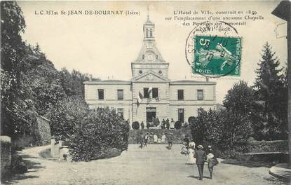 / CPA FRANCE 38 "Saint Jean de Bournay, l'hôtel de ville"
